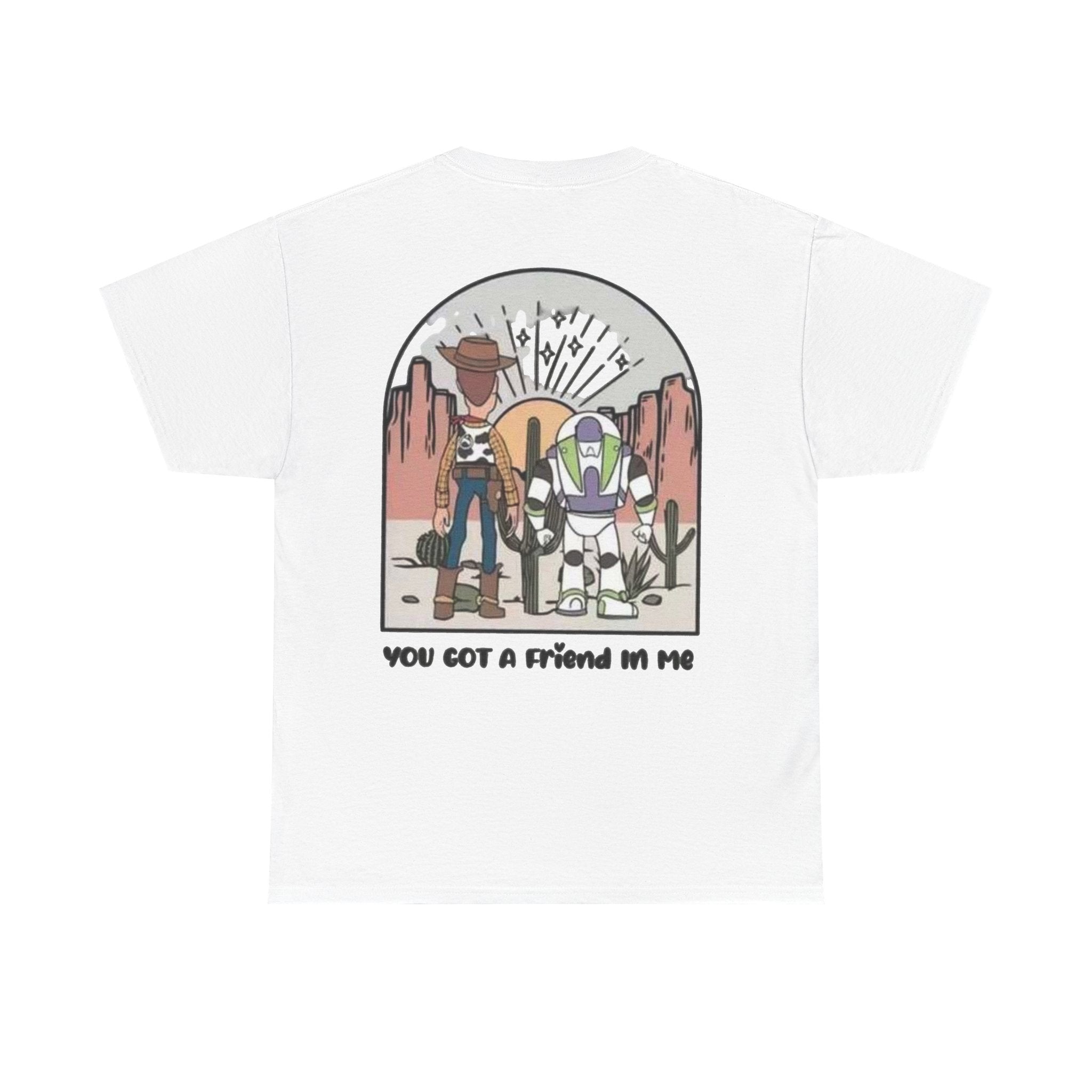 Toy Space Friends T‑Shirt — "You Got a Friend in Me" Graphic Tee