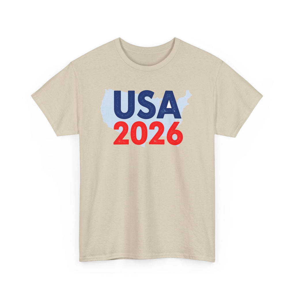 USA 2026 T-Shirt — Patriotic Supporter Tee