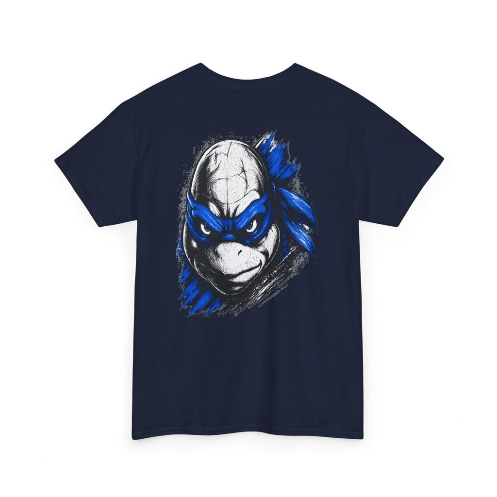 TMNT Leonardo Graphic Tee — Blue Mask Turtle T-Shirt