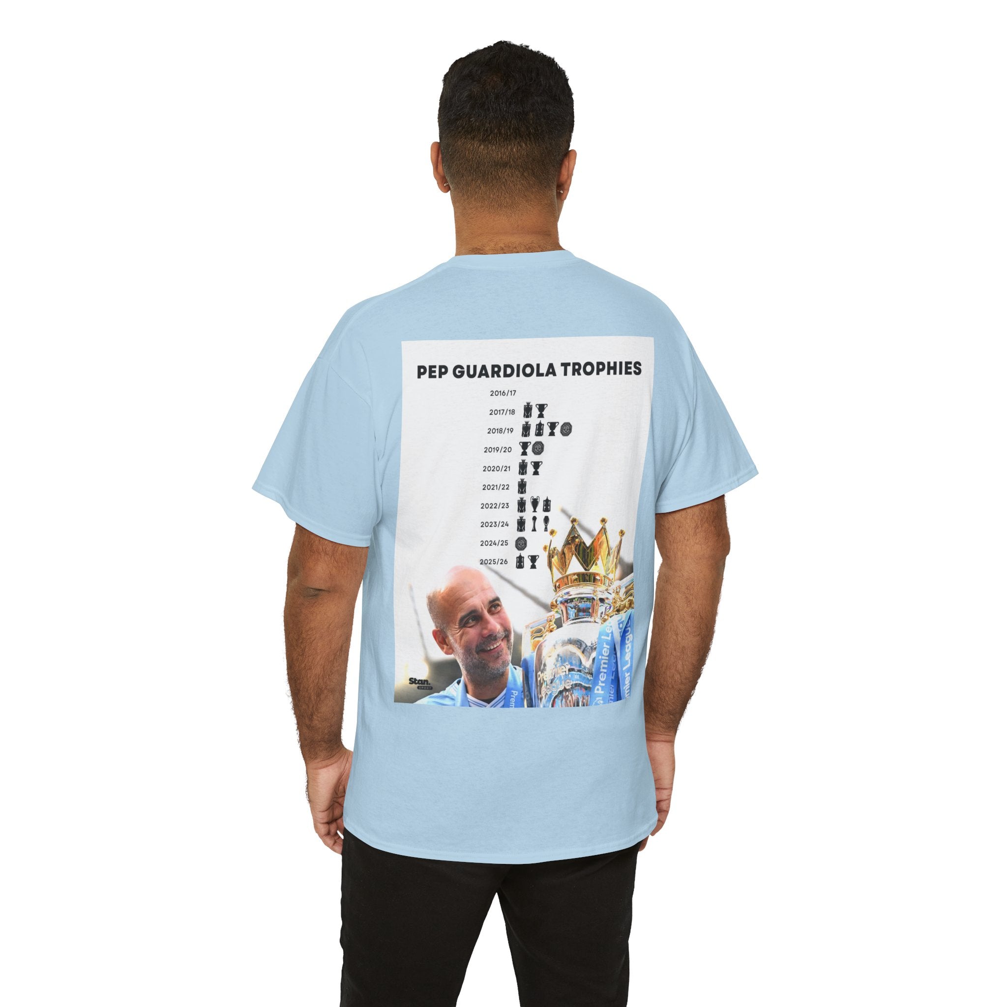 Pep Guardiola Trophies Graphic Tee