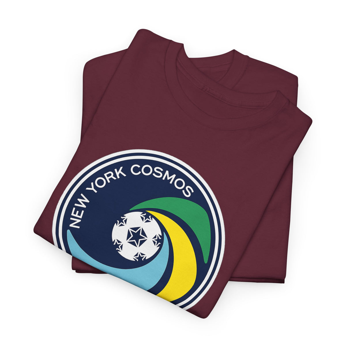 New York Cosmos Retro Logo Cotton T‑Shirt — Vintage Soccer Tee
