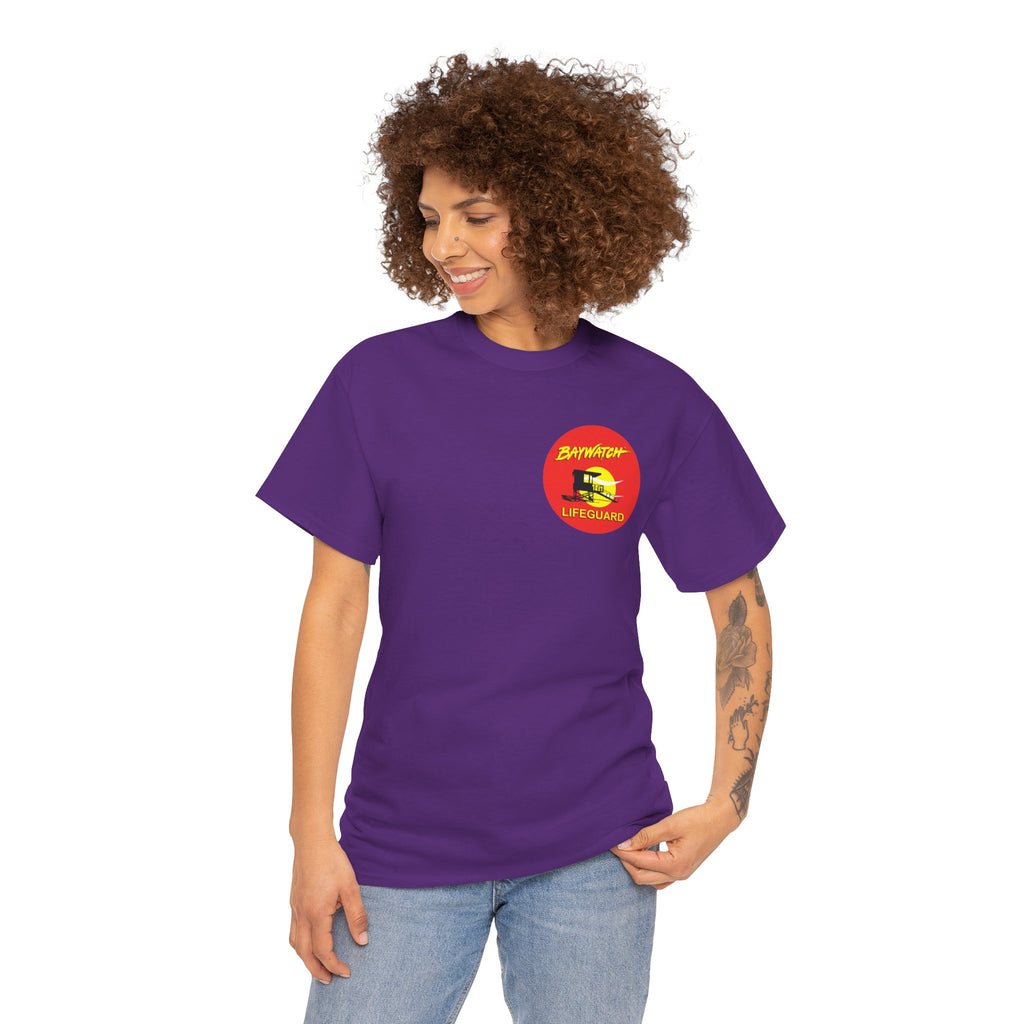 Baywatch Lifeguard Graphic Cotton T-Shirt