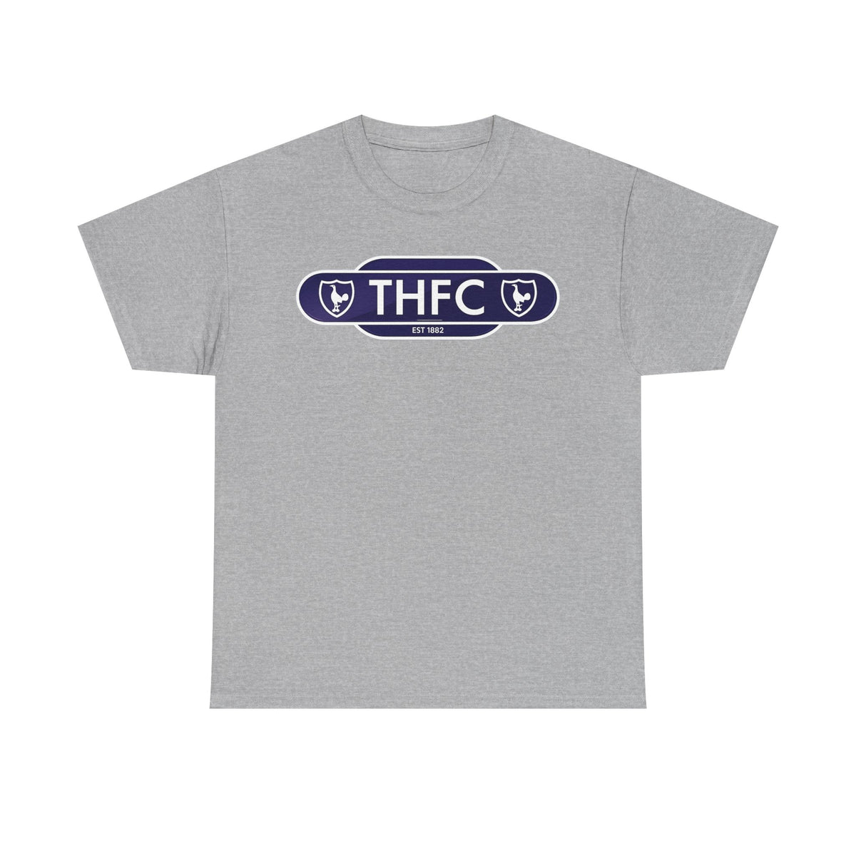 THFC Tottenham Hotspur Railway Sign T‑Shirt — Retro Football Club Tee