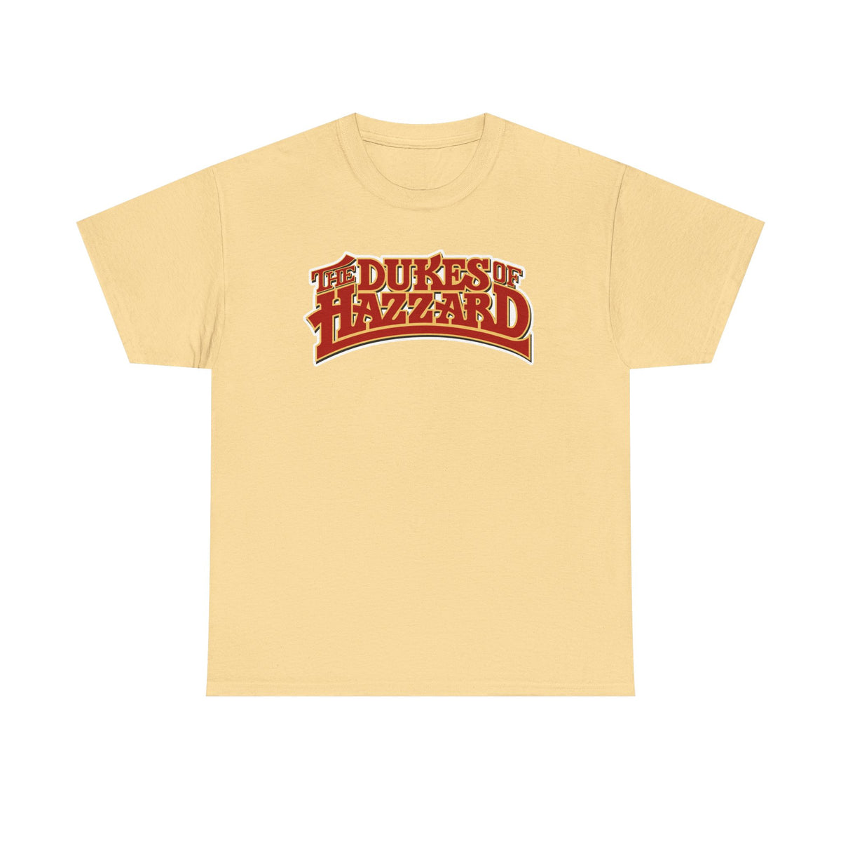 Dukes of Hazzard Retro Logo Cotton T-Shirt