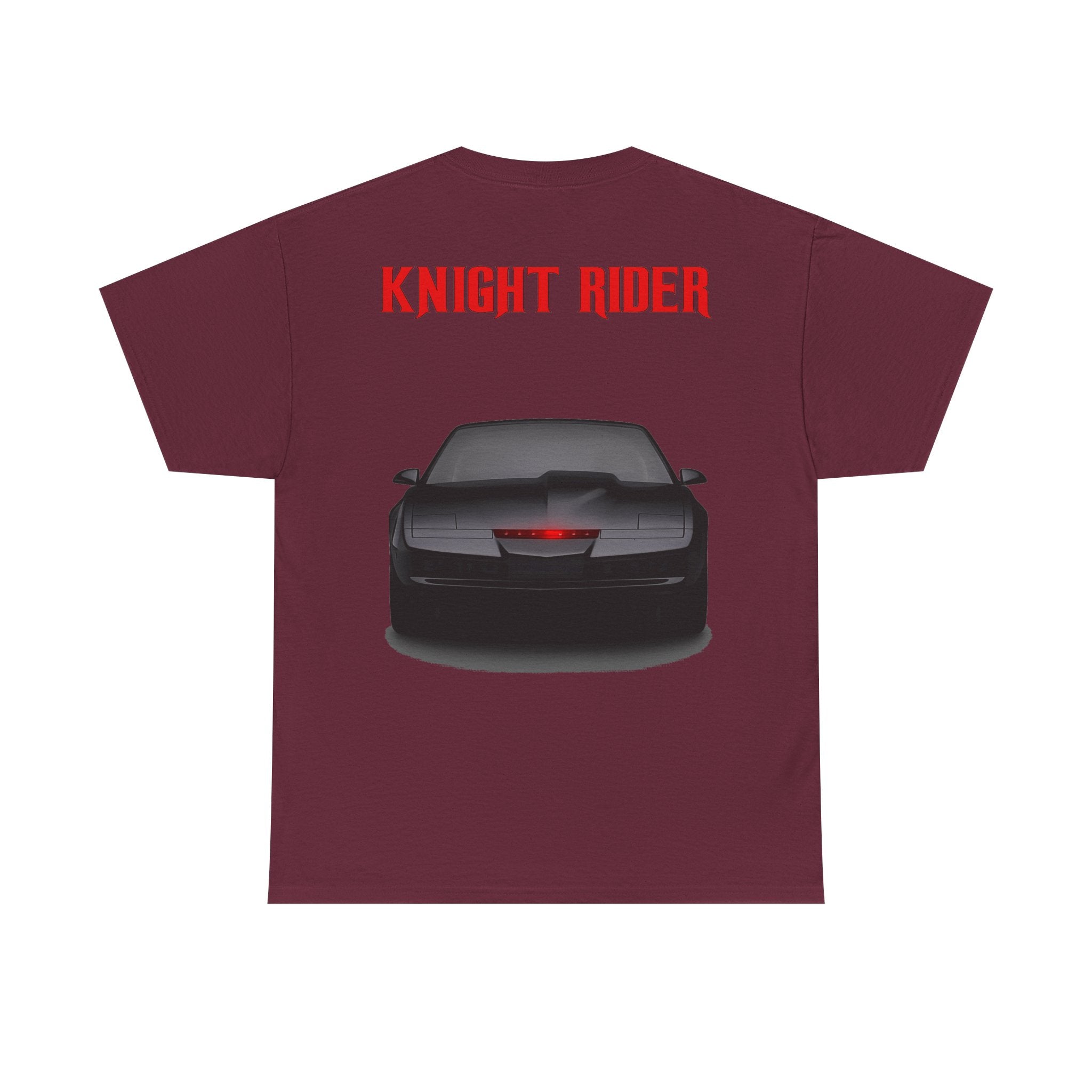 Knight Rider Tee — Retro TV Car Graphic T-Shirt