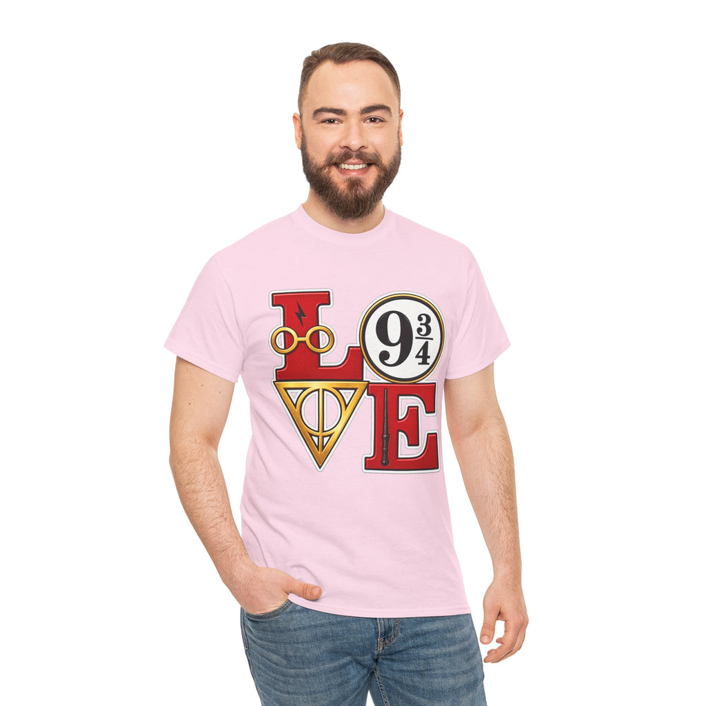 Harry Potter Inspired Love 9 3/4 Wizardry Tee