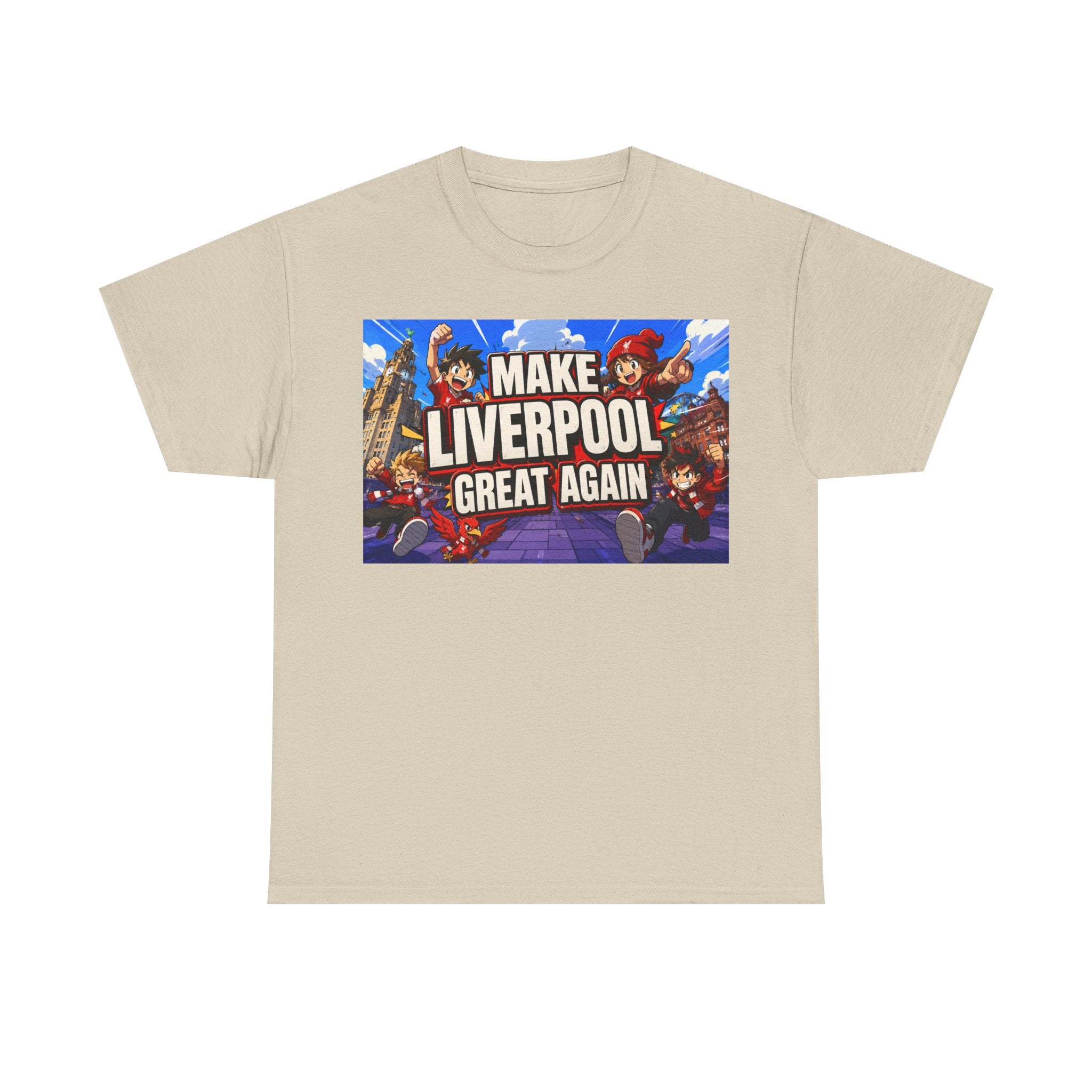 Liverpool Fan Tee – "Make Liverpool Great Again" Graphic Shirt