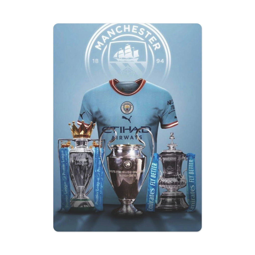 Manchester City Treble Season Playing / Poker Cards
