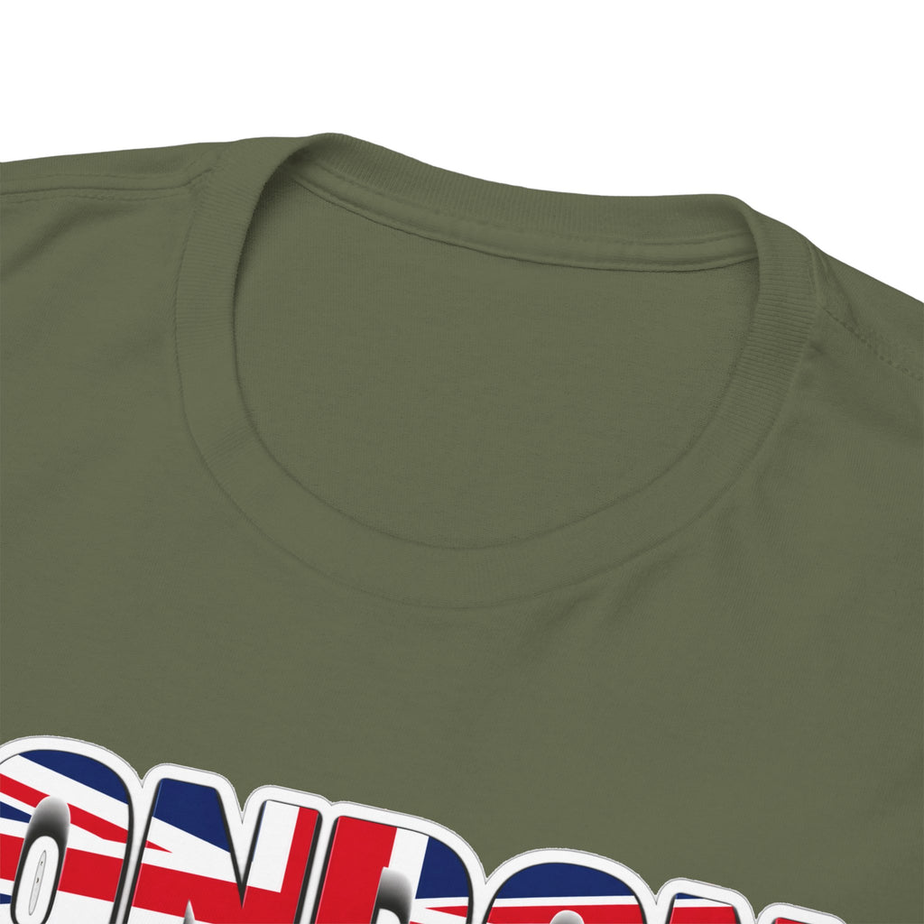 London Union Jack Graphic Tee — Bold UK Travel T-Shirt