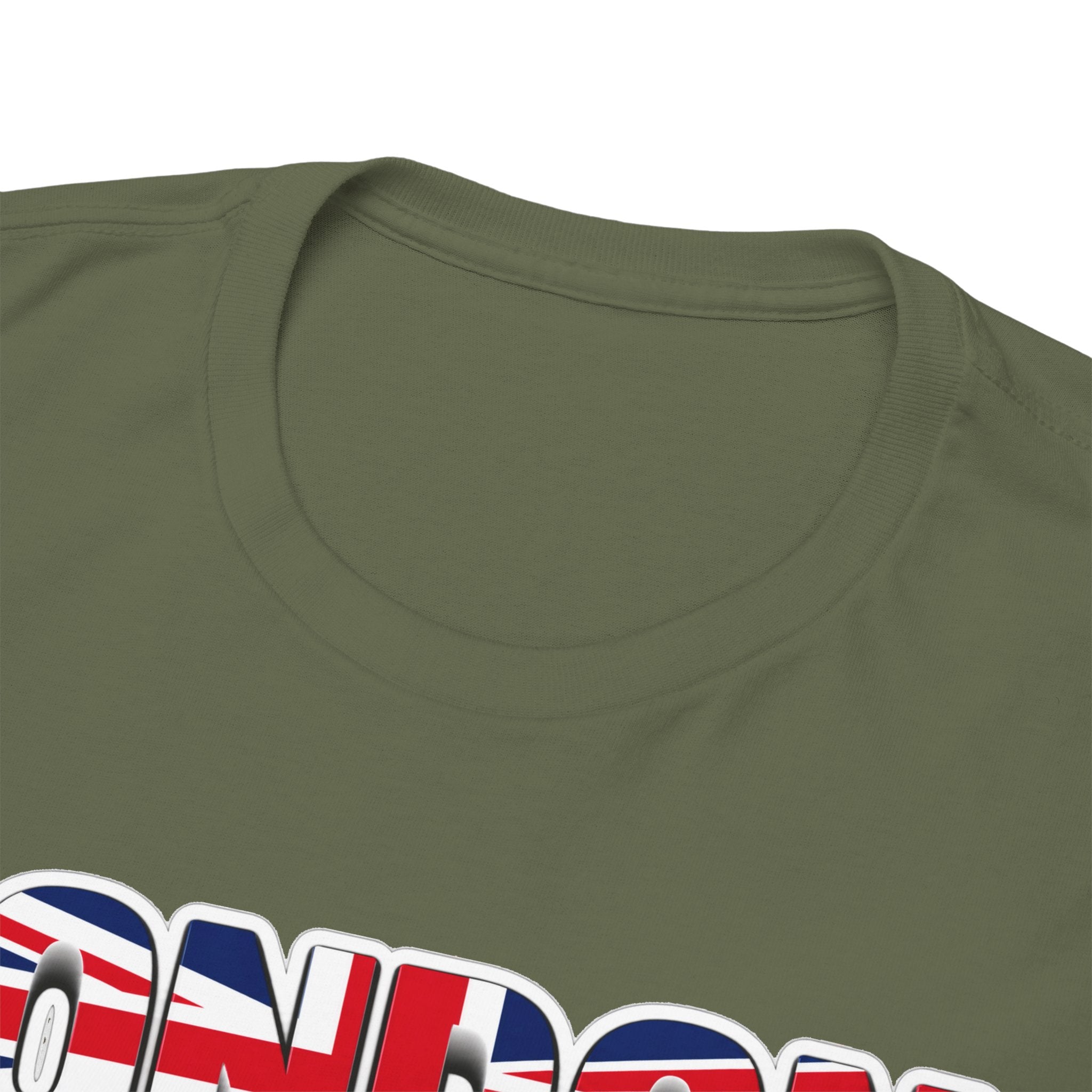 London Union Jack Graphic Tee — Bold UK Travel T-Shirt