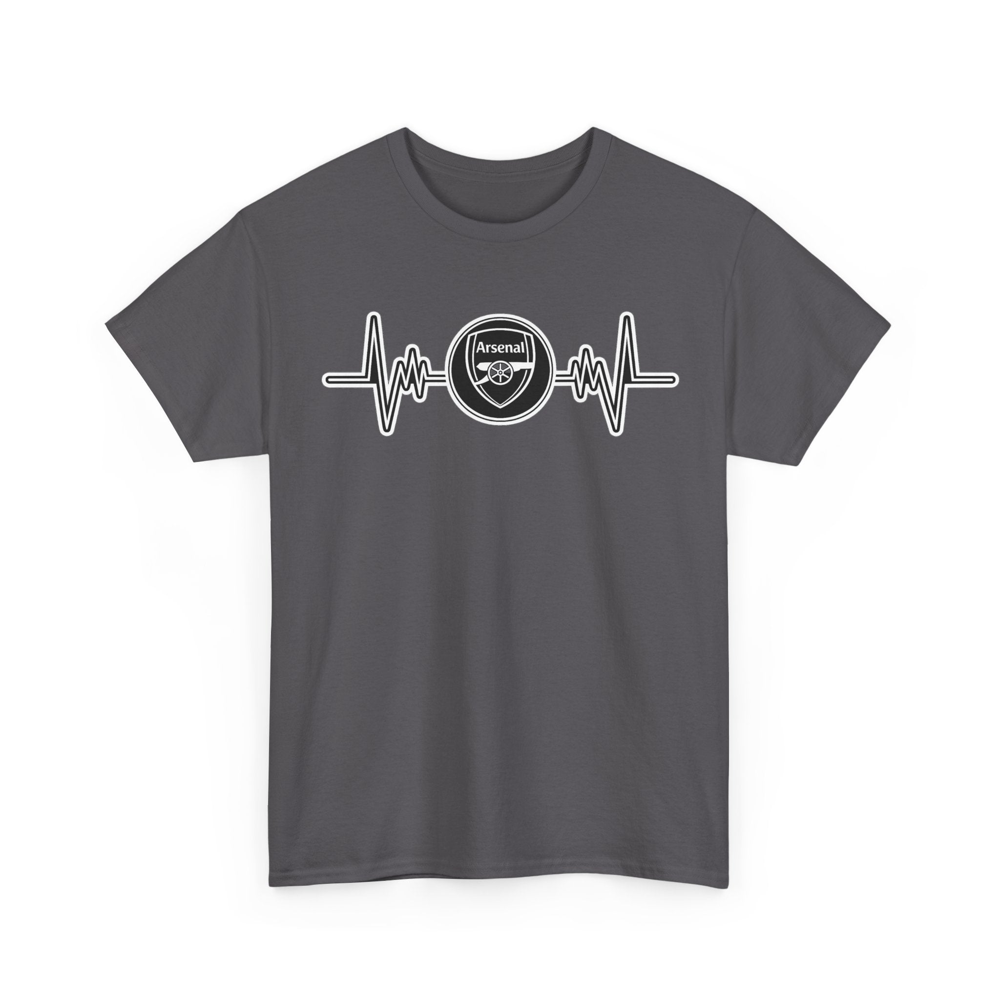 Arsenal Heartbeat T-Shirt — Premier League Fans’ Cotton Tee