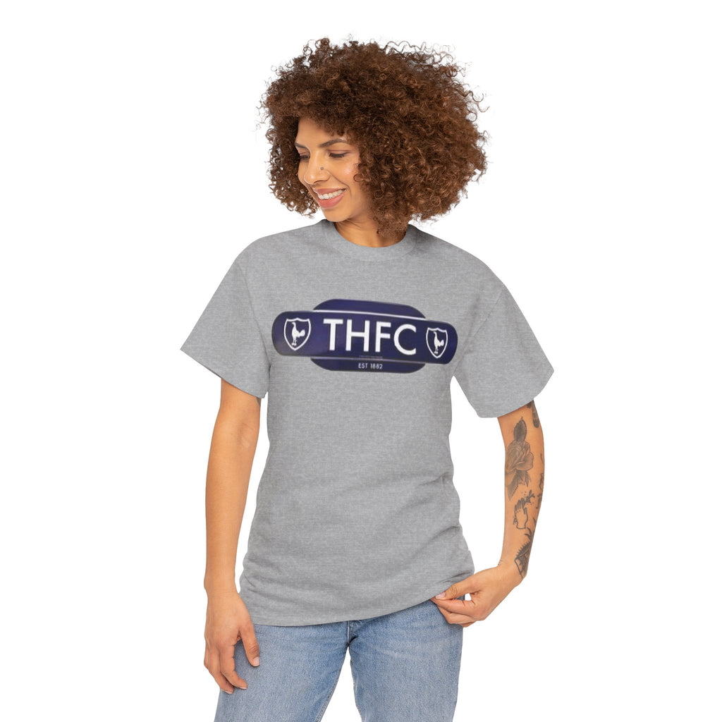Tottenham Hotspur Railway Sign Tee — Tottenham Football Club Fan Shirt