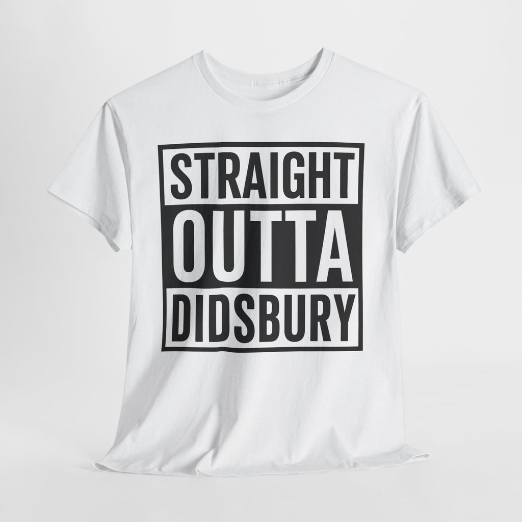 Straight Outta Didsbury T‑Shirt — Graphic City Pride Tee