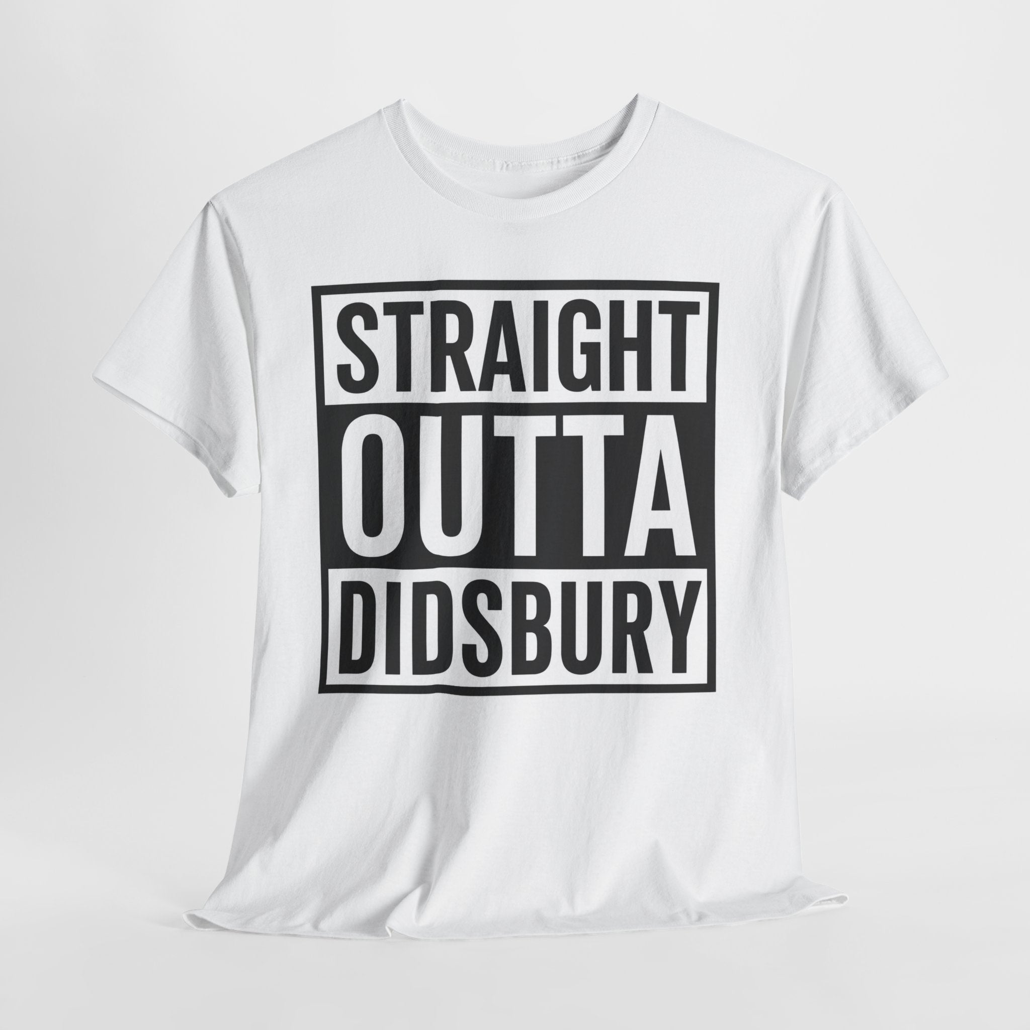 Straight Outta Didsbury T‑Shirt — Graphic City Pride Tee