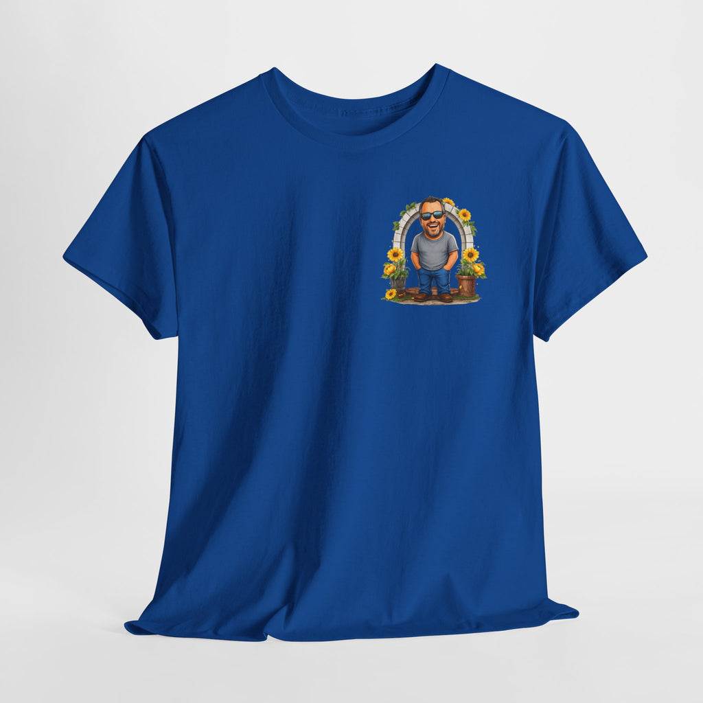 Funny Senior Tee — “At My Age Getting Lucky Means Walking Into a Room and Remembering Why I’m There”