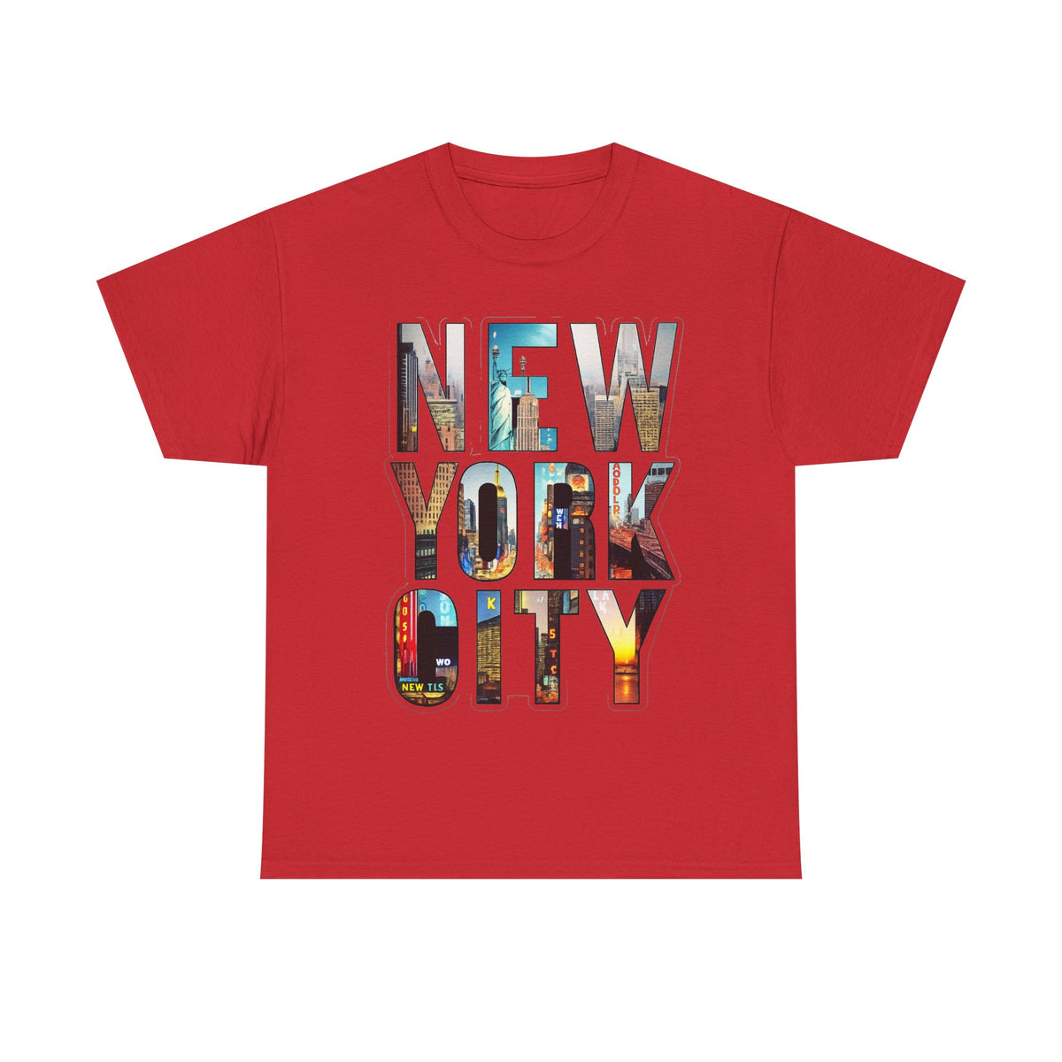 New York City Photo-Block Tee — Vintage Skyline Graphic T-Shirt
