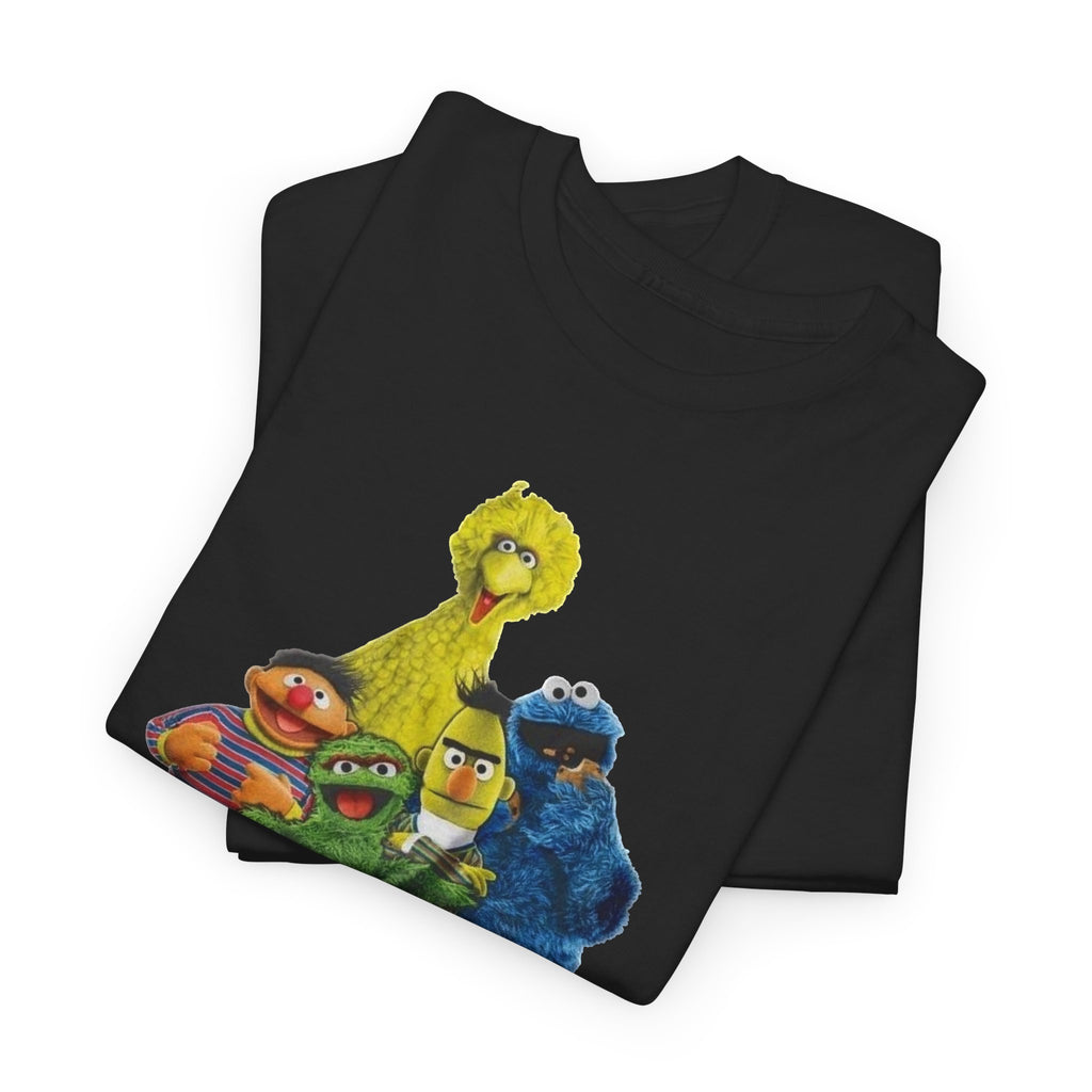 T-Shirt — "Straight Outta the Streets" Sesame Friends Graphic Tee