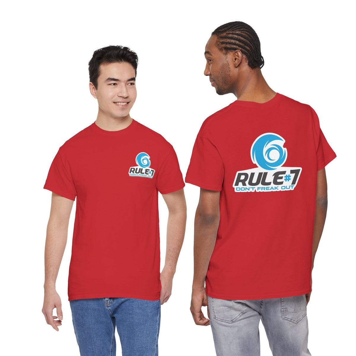 T-Shirt — Rule #7 “Don’t Freak Out” Logo Tee