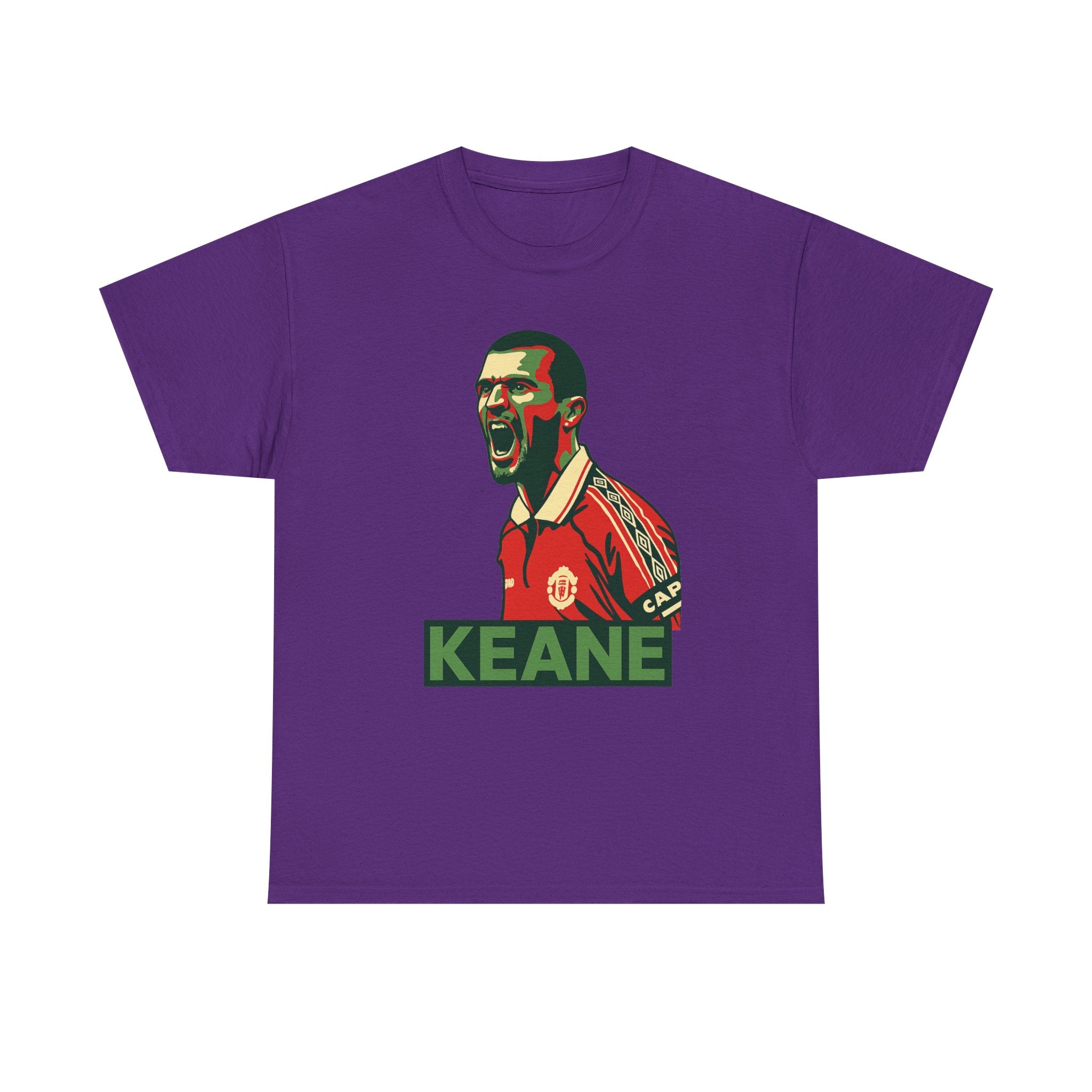 Roy Keane Retro Soccer Tee - Iconic Football Legend Graphic Shirt