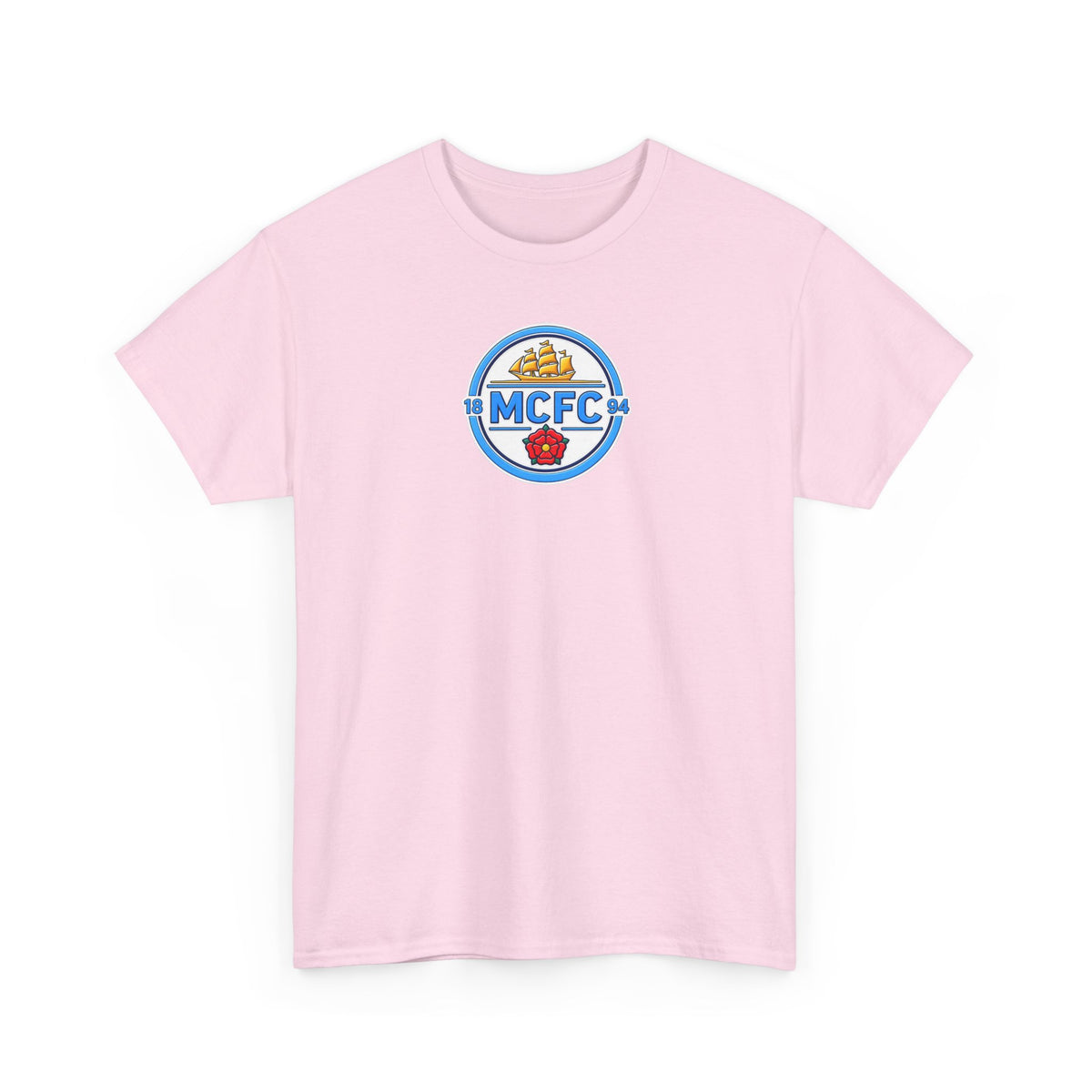 MCFC Retro Crest T‑Shirt — Vintage Soccer Fan Tee