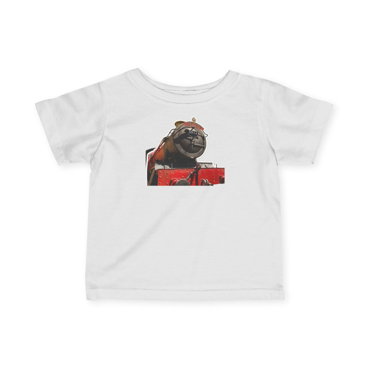 Hogwarts Express Infant Tee — Playful Train Engine Baby T‑Shirt