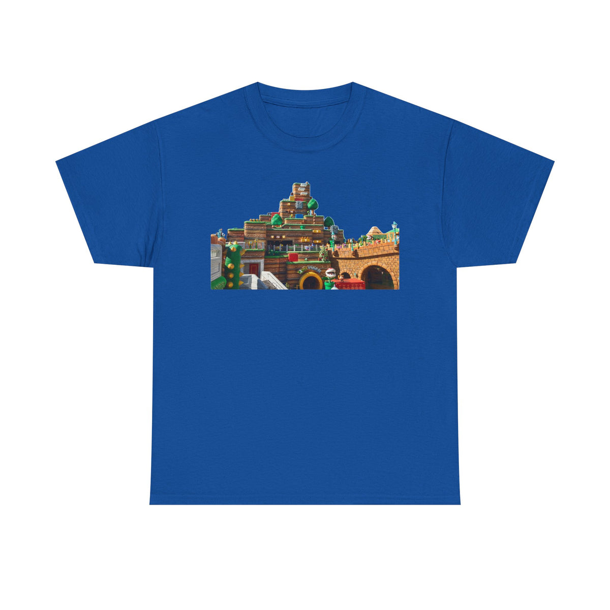 Epic Universe T-Shirt — Colorful Vintage Train Station Illustration Tee