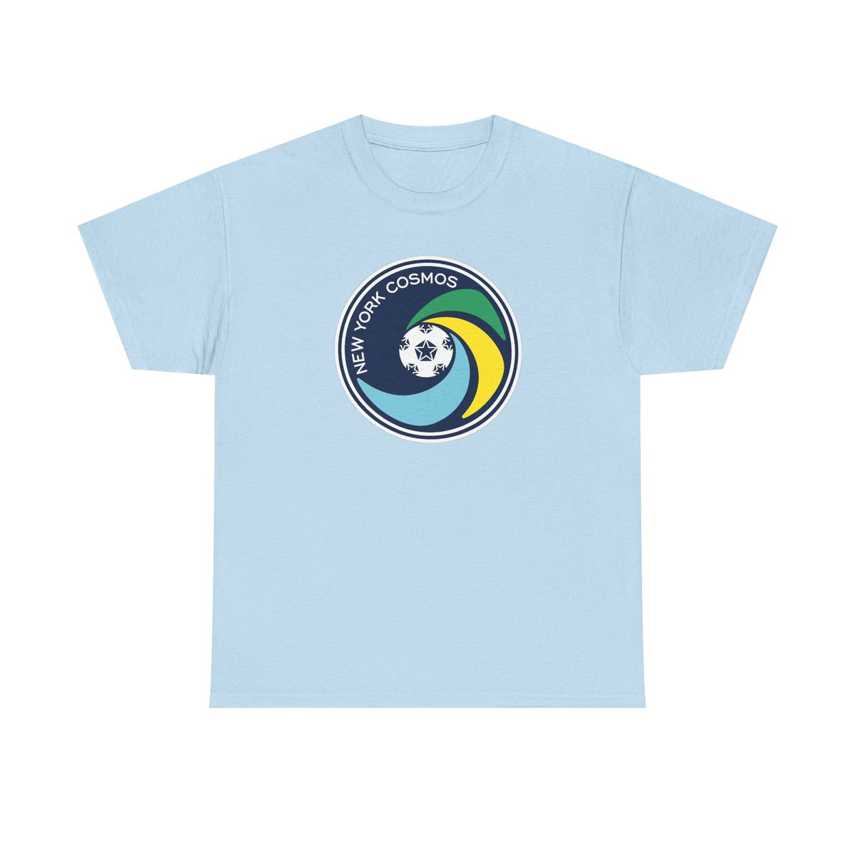 New York Cosmos Retro Logo Cotton T‑Shirt — Vintage Soccer Tee