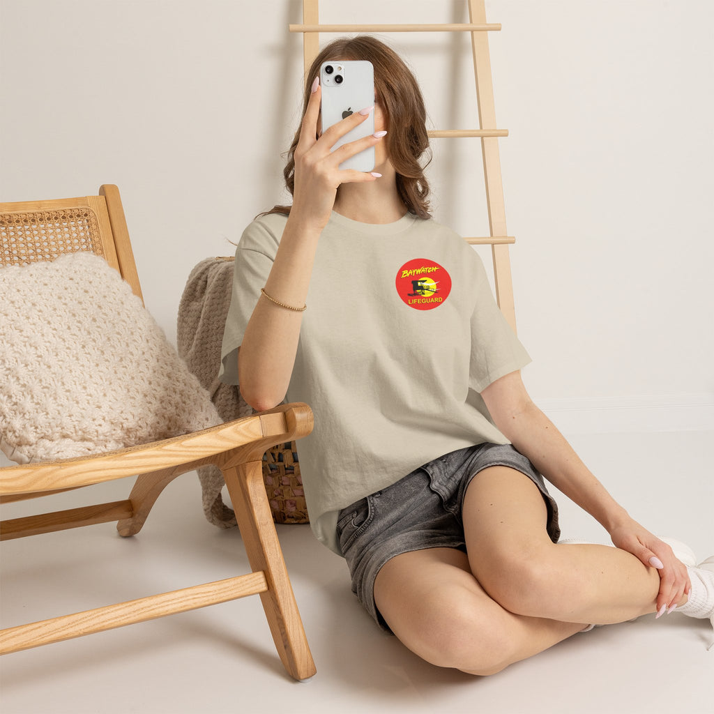 Baywatch Lifeguard Graphic Cotton T-Shirt