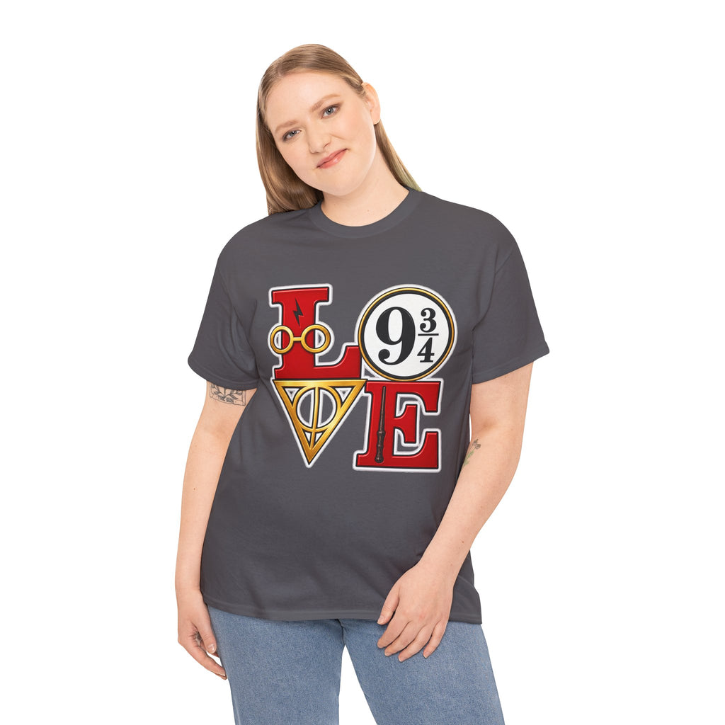Harry Potter Inspired Love 9 3/4 Wizardry Tee