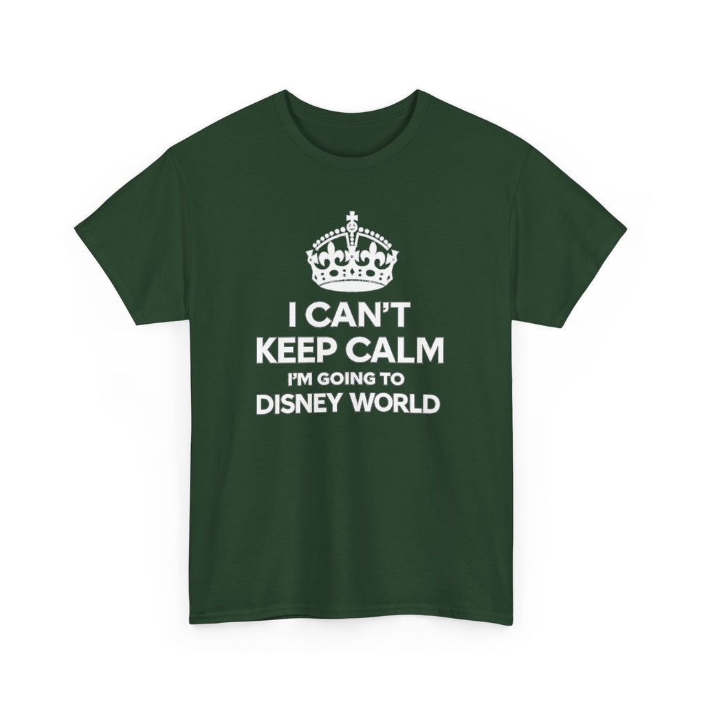 I Can't Keep Calm I'm Going to Disney World T-Shirt