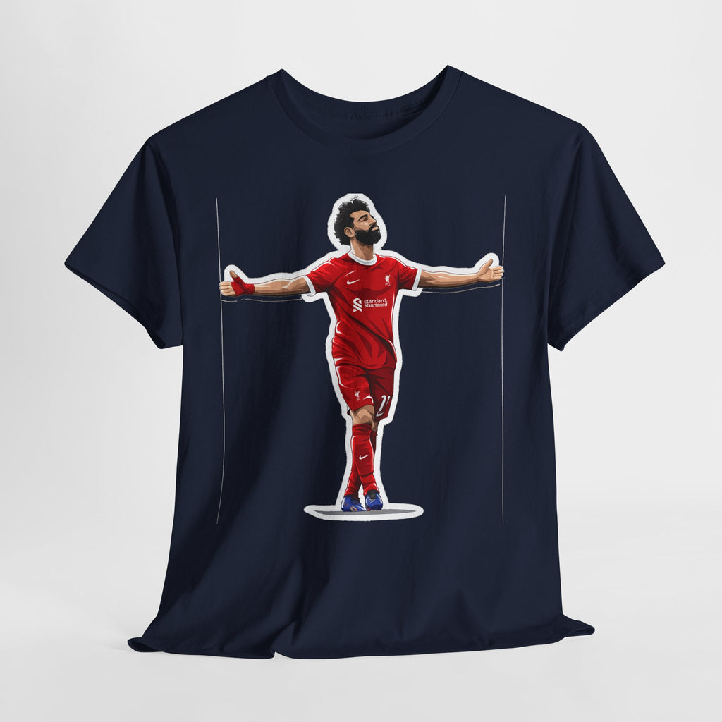 Mo Salah Celebration Tee — Liverpool Graphic T-Shirt