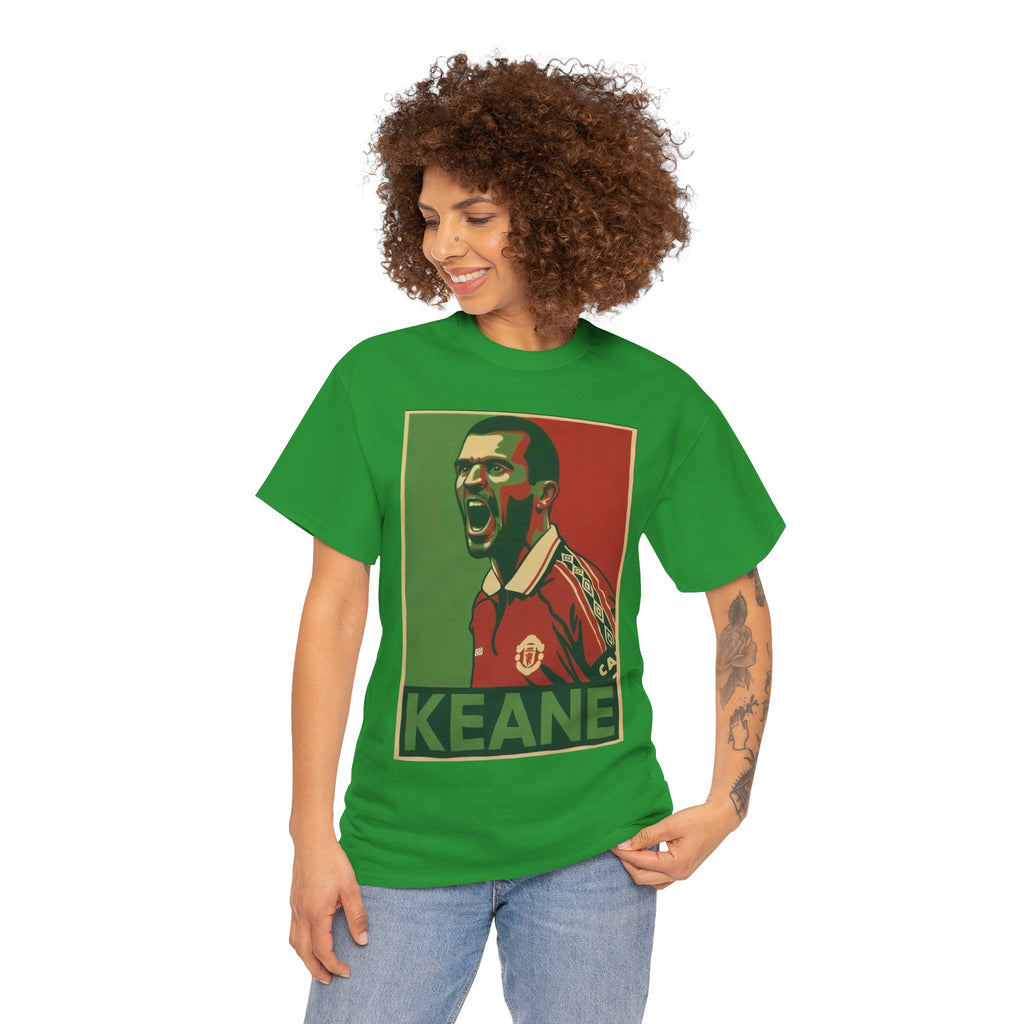 Roy Keane Manchester United Legend Retro Football Tee