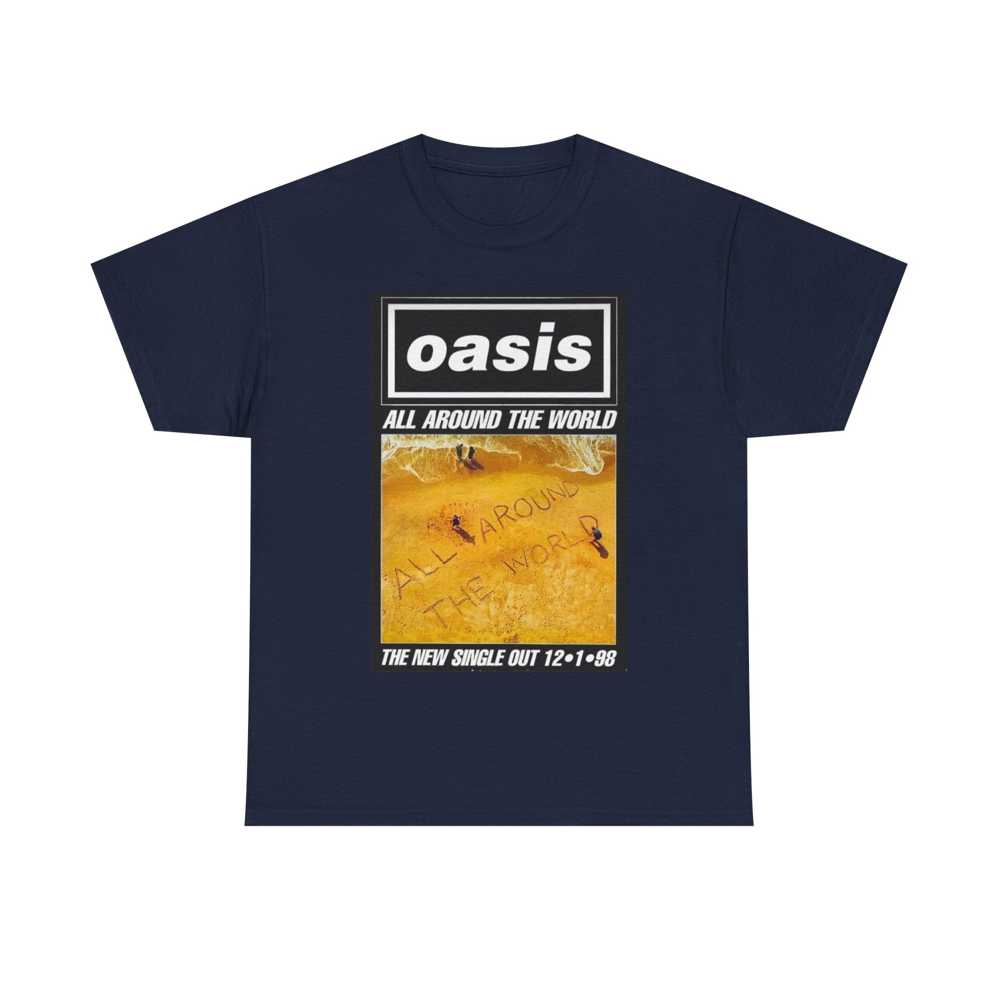Oasis "All Around the World" Band Tee