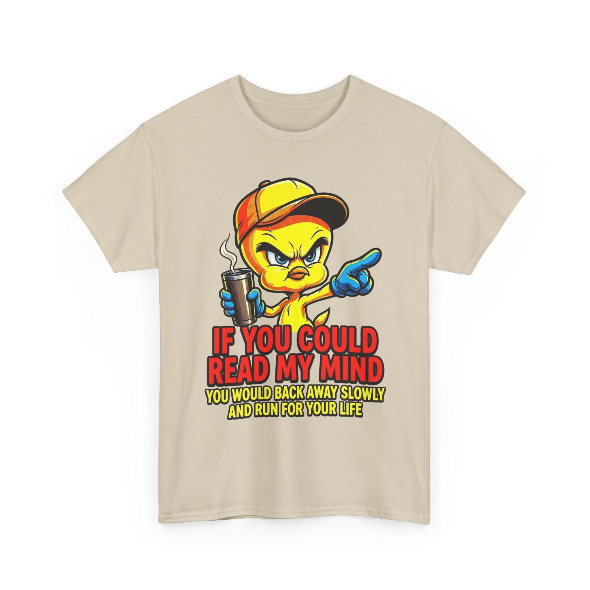 T-Shirt — “If You Could Read My Mind” Tweety Graphic Tee