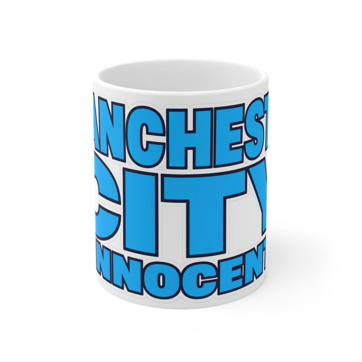 Manchester City Innocent Bold Logo Coffee Mug (11oz/15oz)
