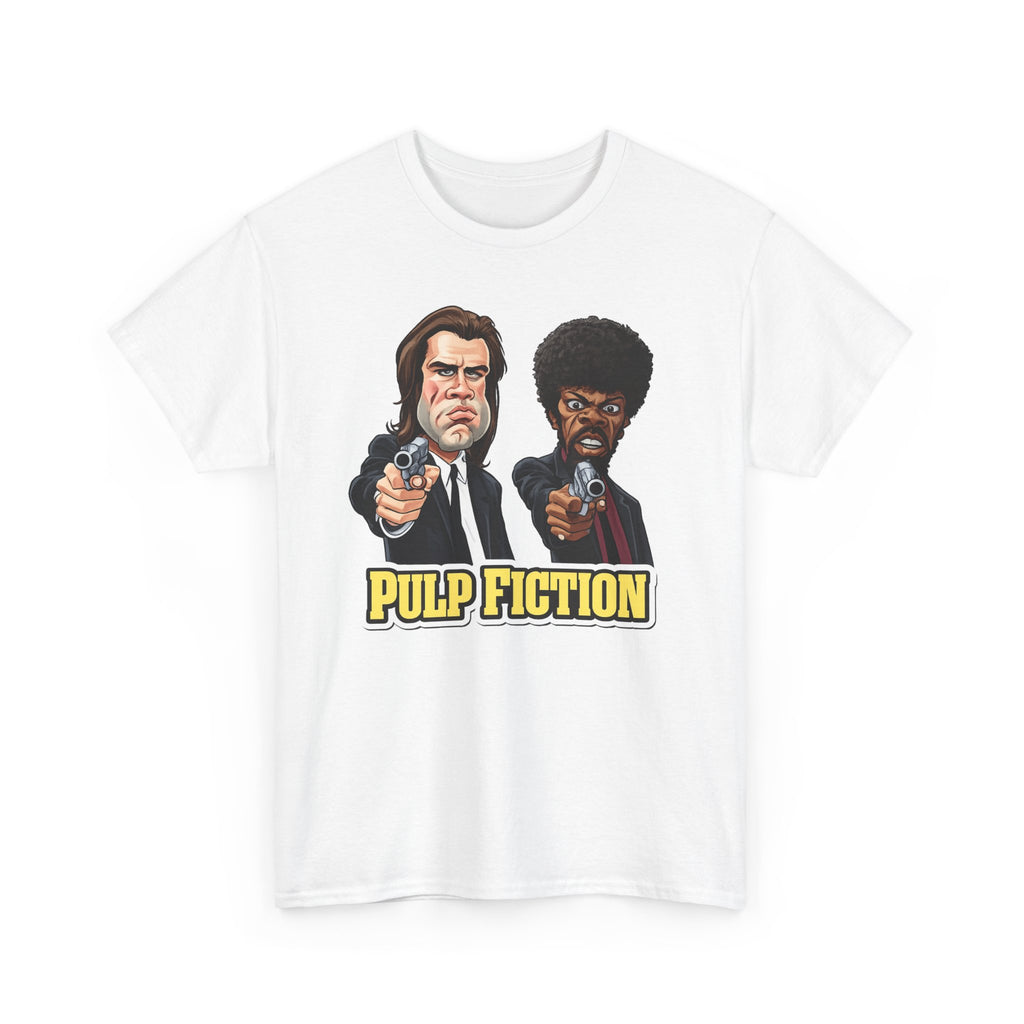 Pulp Fiction Graphic Tee - Retro Movie Poster T-Shirt