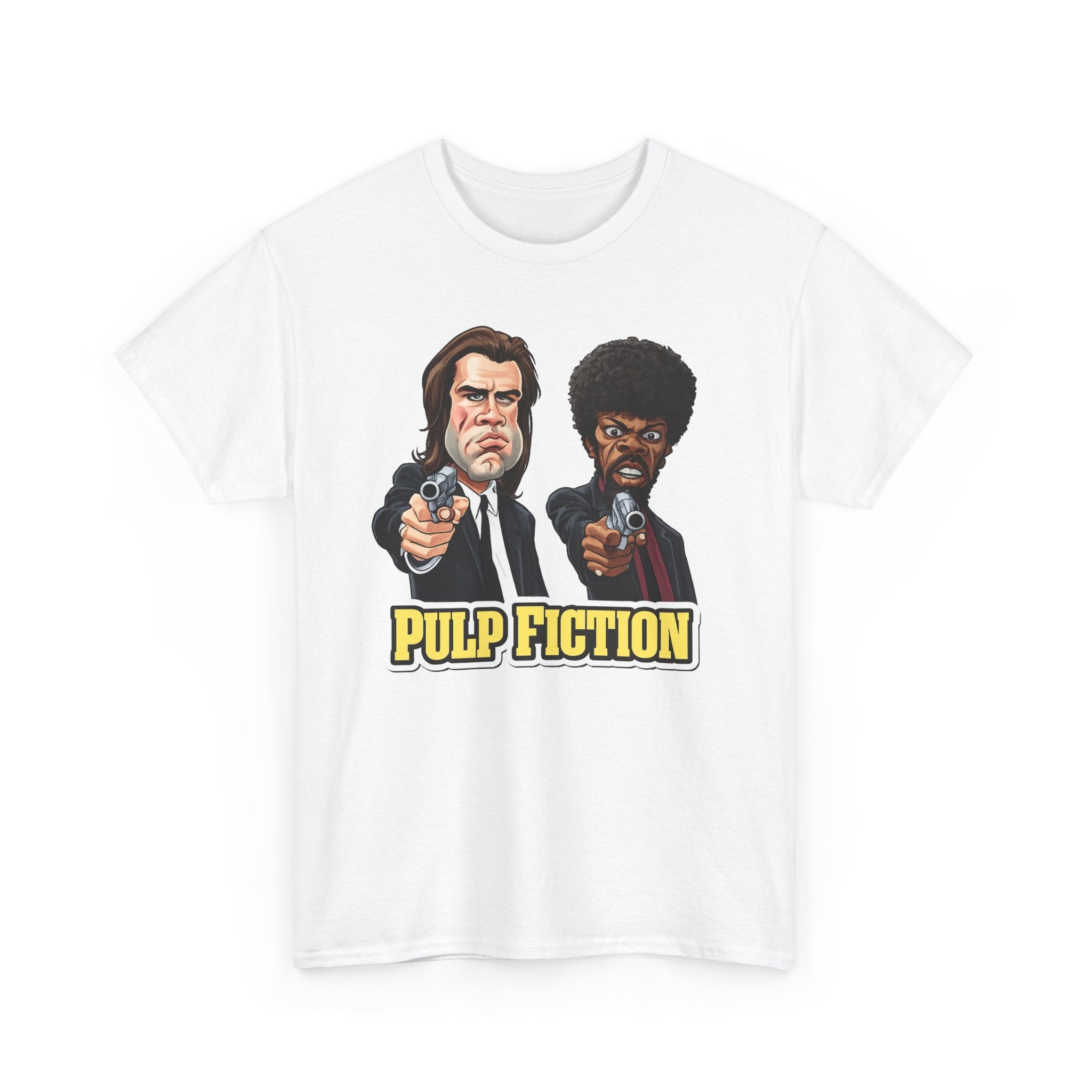 Pulp Fiction Graphic Tee - Retro Movie Poster T-Shirt