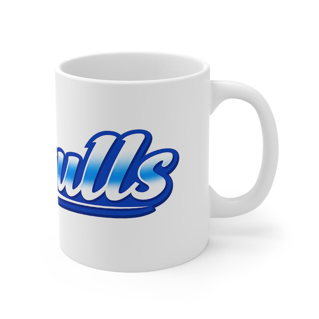 The Seagulls Football Script Ceramic Coffee Mug — 11oz & 15oz