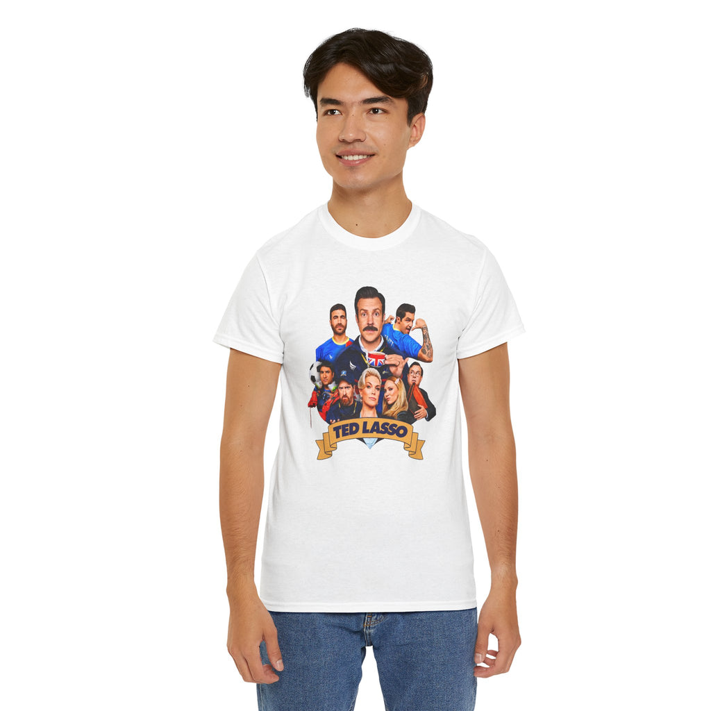 Ted Lasso Inspired Cast Graphic Tee — TV Show Fan Shirt