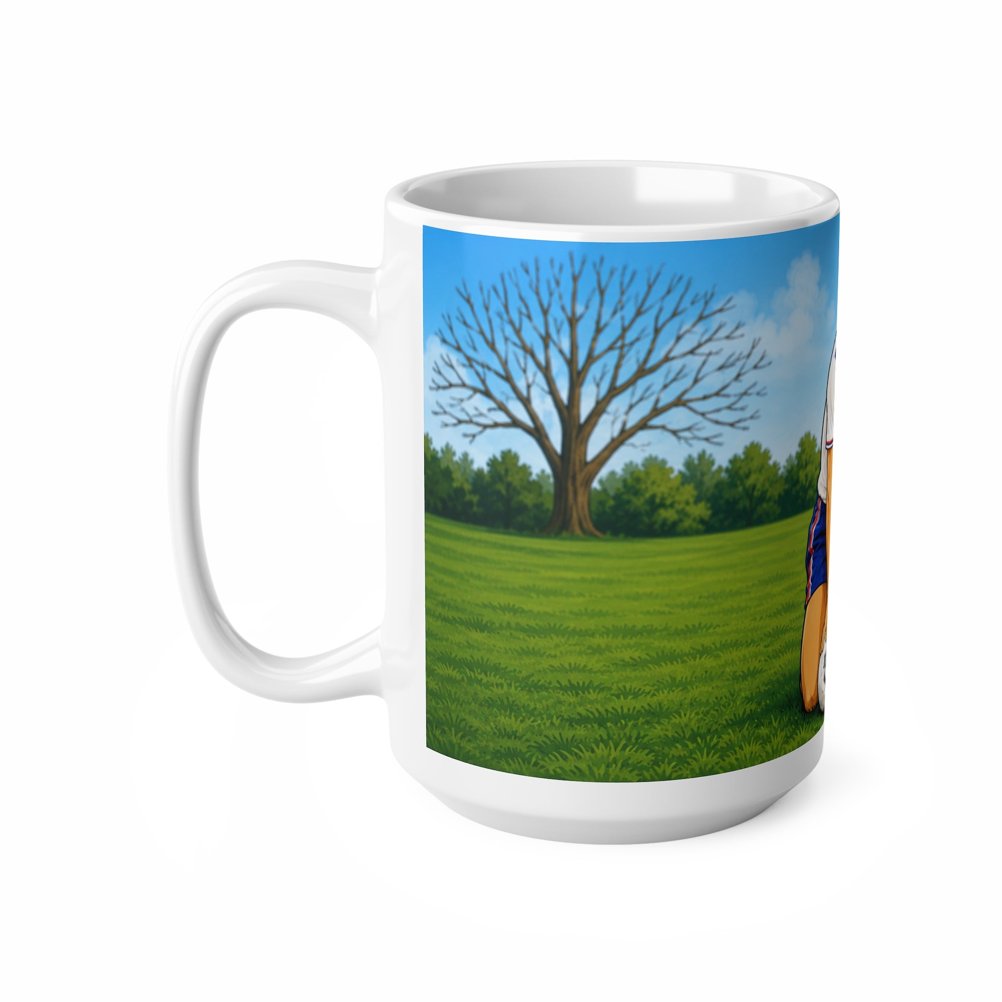 Kevin Keegan England Retro Soccer Player Ceramic Mug — Vintage 80s Footballer Coffee Cup (11oz & 15oz)