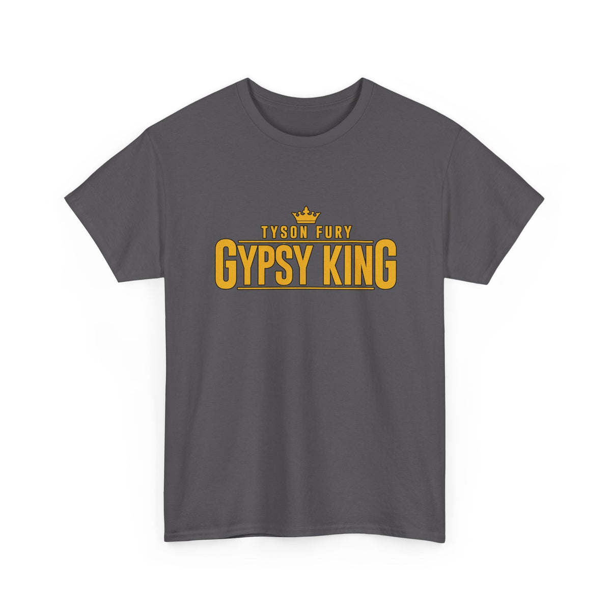 T-Shirt — "Gypsy King" Retro Crown Boxing Tribute Tee