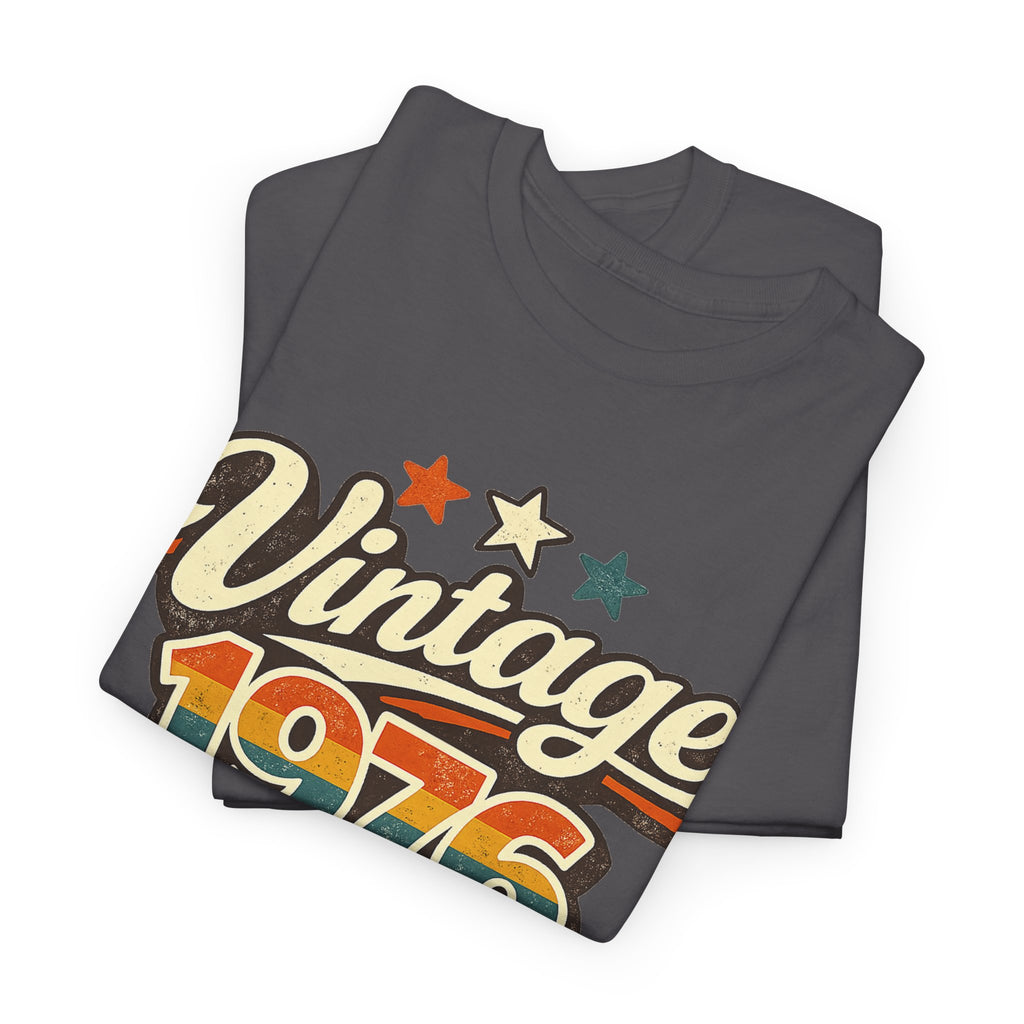 Vintage 1976 Retro Graphic Tee — Classic Birthday or Anniversary Gift
