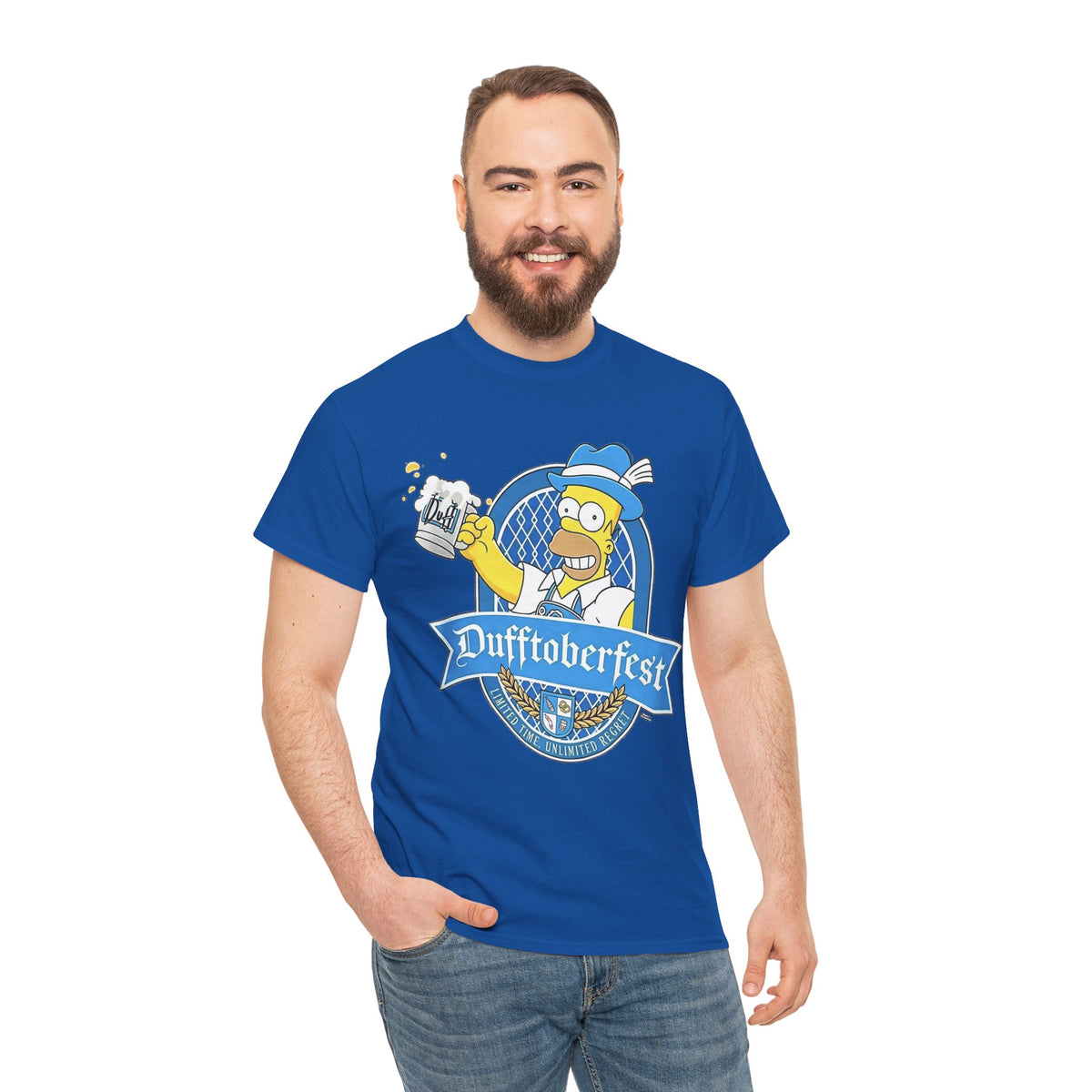 Dufftoberfest Beer Cotton T-Shirt / Tee