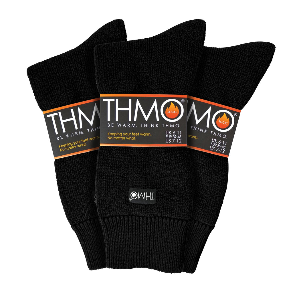 Mens Thick Winter Thermal Socks with Comfort Top (Multipack Options)