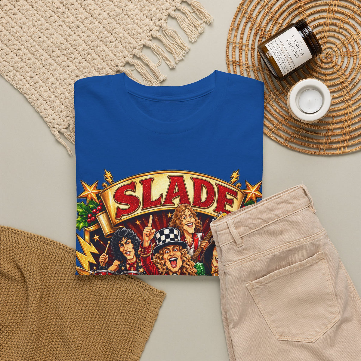 Slade it's Christmas Unisex Heavy Cotton Tee