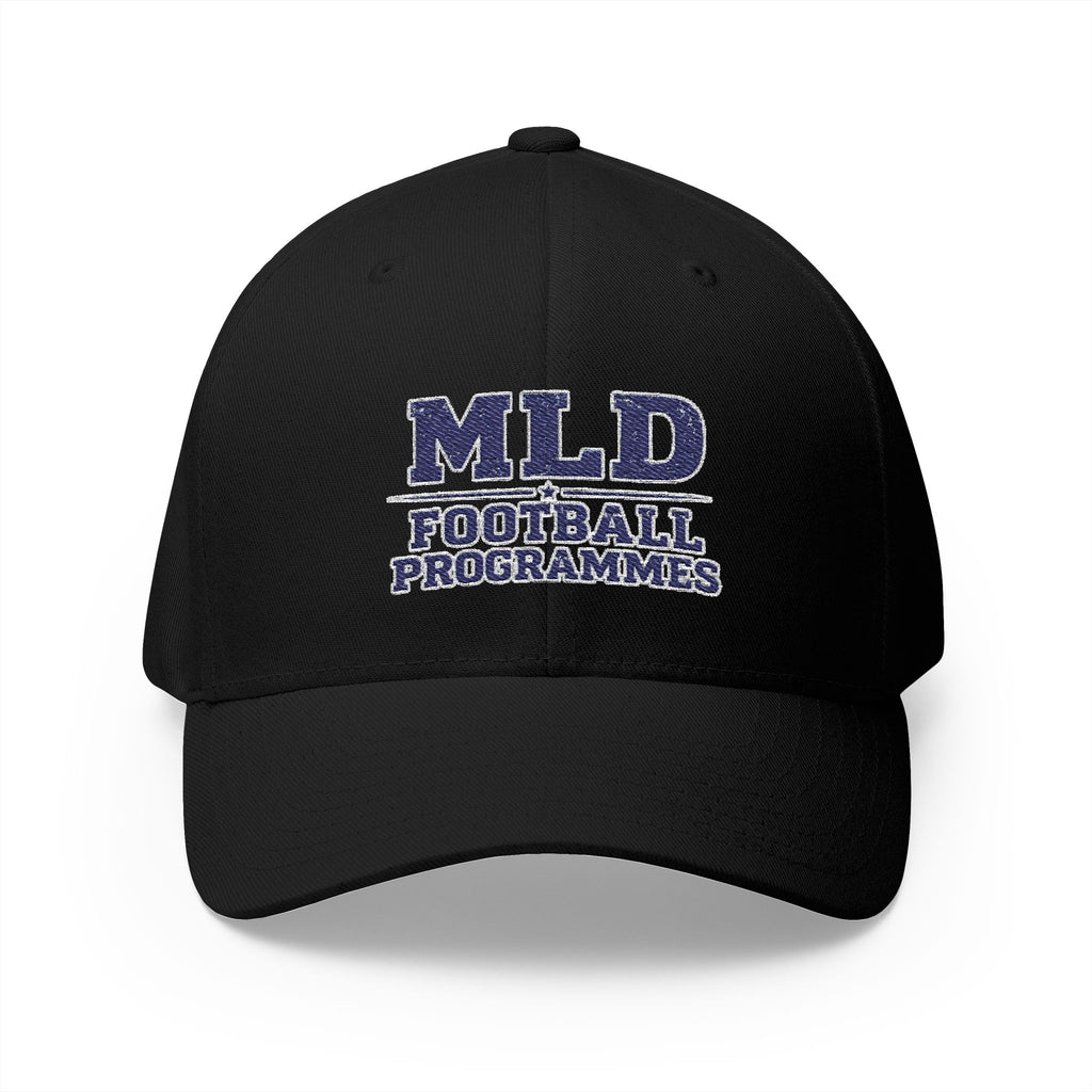 MLD Football Programmes Embroidered Cap – Structured Closed-Back Baseball Hat