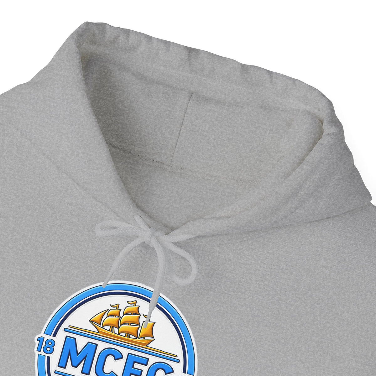 MCFC Logo Hoodie – Vintage Football Club Crest Pullover