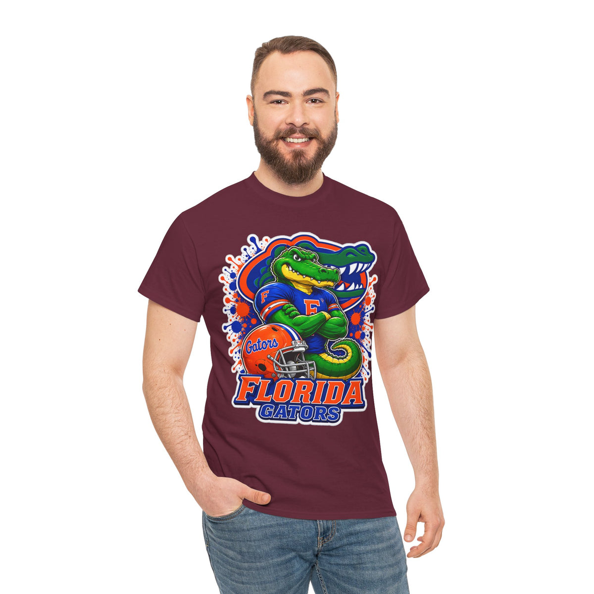 Florida Gators Alligator Graphic Tee — College Football Fan T-Shirt