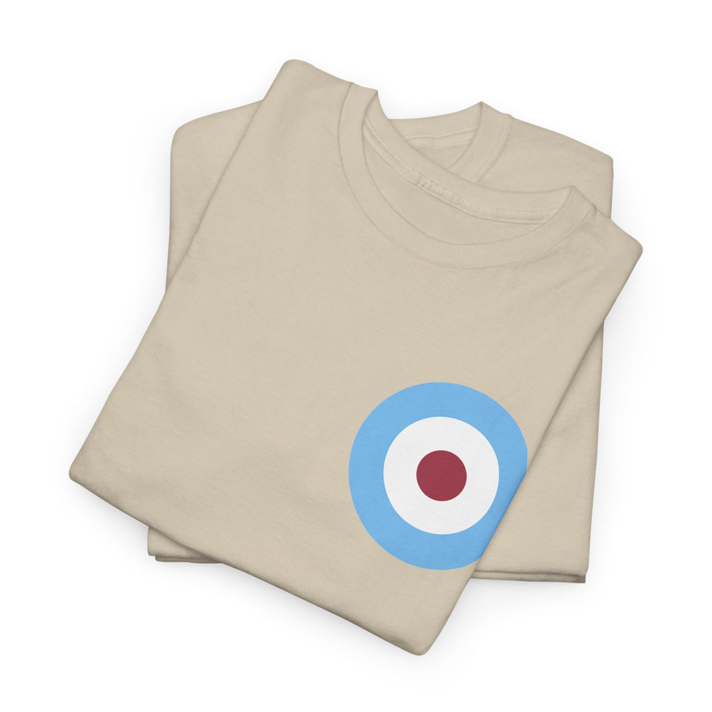 Manchester City Inspired Target Roundel Cotton T-Shirt