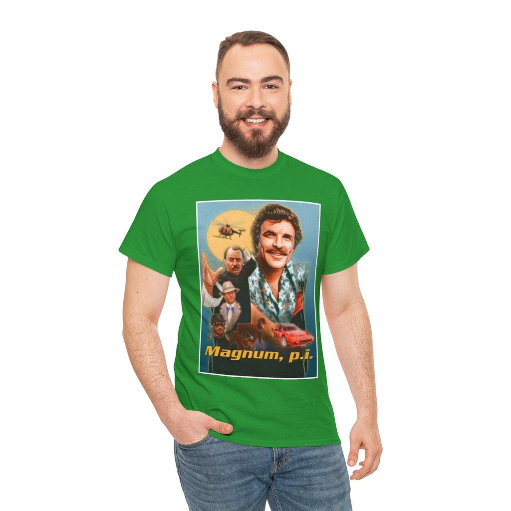 Magnum, P.I. Retro TV Show Inspired Cotton T-Shirt